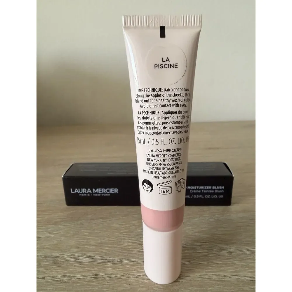 NEW Laura Mercier Tinted Moisturizer Blush La Piscine Full Size 15mL 0.5oz NIB